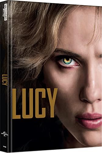 Lucy (4K Ultra-HD) (+ Blu-ray 2D) Mediabook mit Prägedruck und 24 seitiges Booklet - Cover A - Limited Edition auf 500 Stück