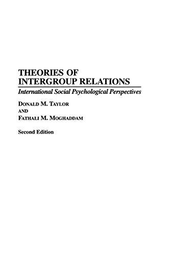 Theories of Intergroup Relations: International Social Psychological Perspectives Second Edition