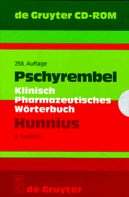 Pschyrembel Klinisches Wörterbuch; Hunnius Pharmazeutisches Wörterbuch, 1 CD-ROM Für Windows 98/2000/XP