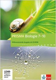 Prisma Biologie - Ausgabe für Rheinland-Pfalz - Differenzierende Ausgabe: Schülerbuch mit Schüler-CD-ROM 7.-10. Schuljahr