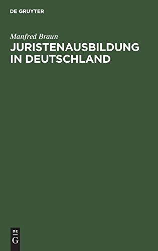 Juristenausbildung in Deutschland