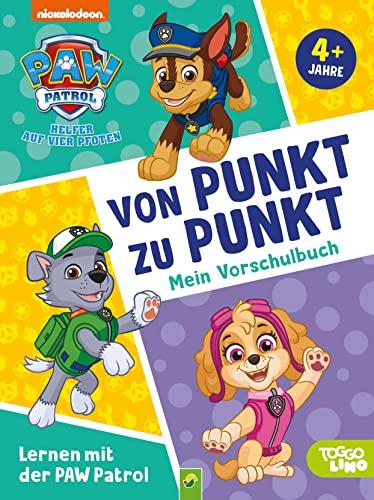 Lernen mit der PAW Patrol: Von Punkt zu Punkt. Mein Vorschulbuch: Übungsheft für Kita und Vorschule. Für Kinder ab 4 Jahren