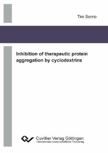 Inhibition of therapeutic protein aggregation by cyclodextrins