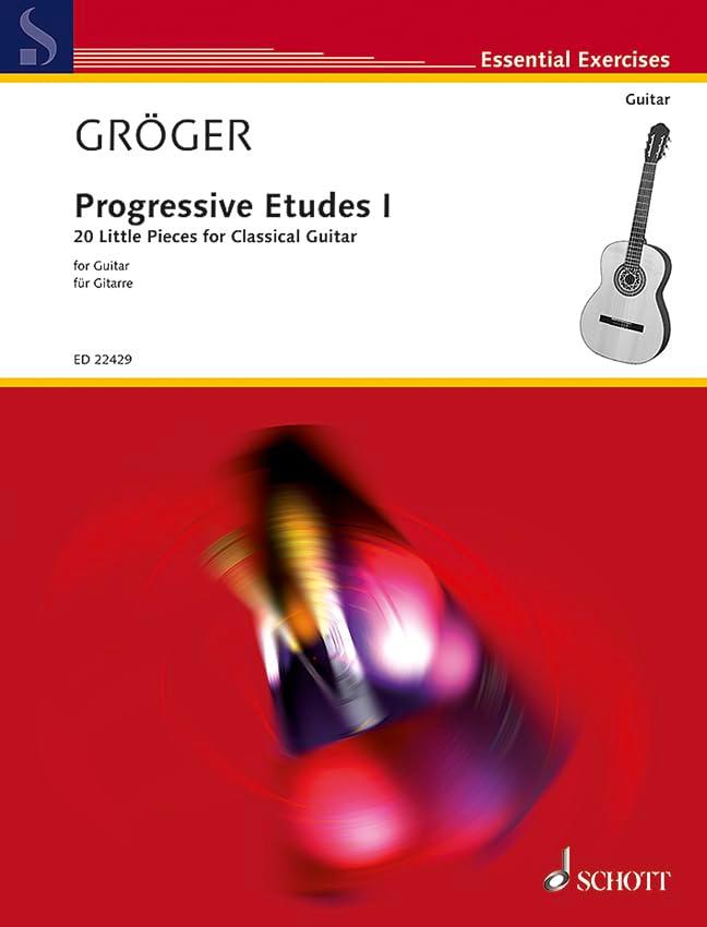 Progressive Etudes I: 20 kleine Stücke für klassische Gitarre. Gitarre. Spielbuch. (Essential Exercises)