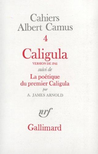 Caligula. La poétique du premier Caligula