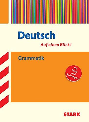 Deutsch - auf einen Blick! Grammatik