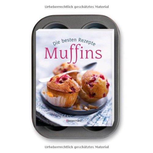 Muffins-Set: Die besten Rezepte: Buch und passendes 6-er Muffinsbackblech