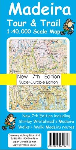 Madeira Tour & Trail Map Super-durable Version