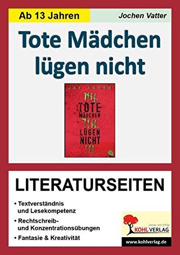 Tote Mädchen lügen nicht - Literaturseiten