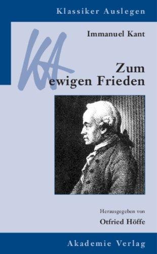 Immanuel Kant: Zum ewigen Frieden