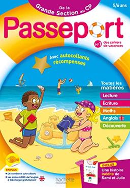 Passeport de la grande section au CP, 5-6 ans : toutes les matières