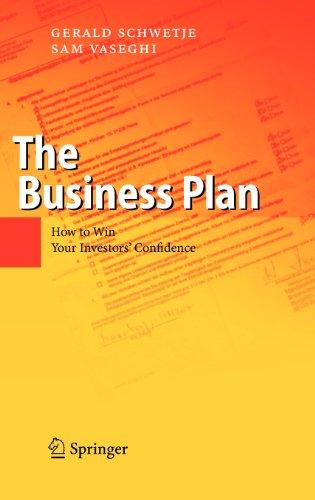 The Business Plan: How to Win Your Investors' Confidence