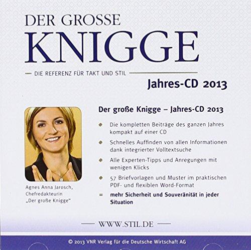 Der große Knigge Jahres-CD 2013, CD-ROM