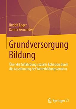 Grundversorgung Bildung: Über die Gefährdung sozialer Kohäsion durch die Ausdünnung der Weiterbildungsstruktur (Lernweltforschung)