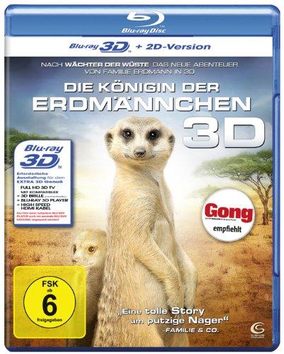 Die Königin der Erdmännchen 3D (+ 2D Version) [Blu-ray 3D]