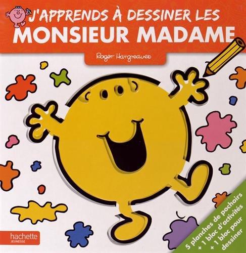 J'apprends à dessiner les Monsieur Madame