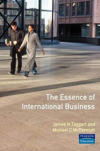 Essence of International Business, The (Essence of Management)