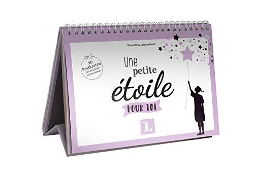 Une petite étoile pour toi  - Postkarten-Aufstellbuch: Moments by Langenscheidt (LITTLE STAR Postcards)