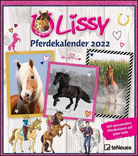 Lissy 2022 - Wand-Kalender - Tier-Kalender - Pferde-Kalender - 30x34