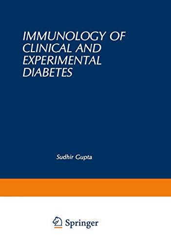 Immunology of Clinical and Experimental Diabetes