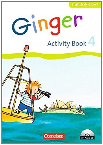 Ginger - Allgemeine Ausgabe - Neubearbeitung: 4. Schuljahr - Activity Book mit CD: Mit Wörterkiste und Minibildkarten