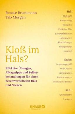 Kloß im Hals?: Effektive Übungen, Alltagstipps und Selbstbehandlungen für einen beschwerdefreien Hals und Nacken (Pohltherapie - Schmerzen körpertherapeutisch selbst behandeln)