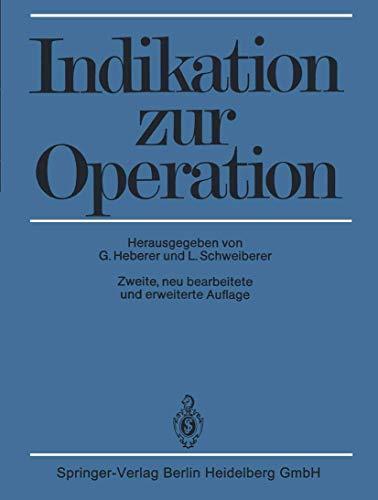 Indikation zur Operation