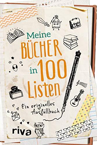 Meine Bücher in 100 Listen: Ein originelles Ausfüllbuch