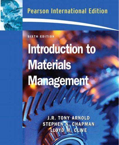 Introduction to Materials Management