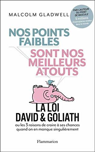 Nos points faibles sont nos meilleurs atouts : la loi David & Goliath ou Les 3 raisons de croire à ses chances quand on en manque singulièrement