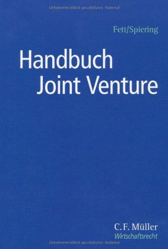 Handbuch Joint Venture (C.F. Müller Wirtschaftsrecht)