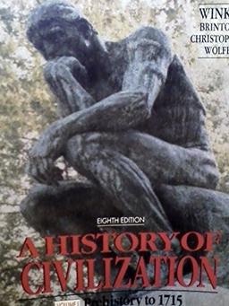 A History of Civilization: Prehistory to 1715