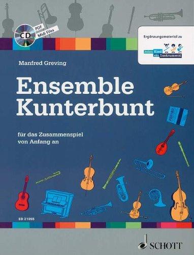 Ensemble Kunterbunt: Für das Zusammenspiel von Anfang an. Orchester. Lehrerband mit CD.