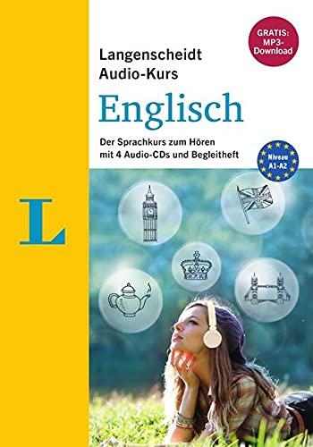 Langenscheidt Audio-Kurs Englisch - Gratis-MP3-Download inklusive: Der Sprachkurs zum Hören mit 4 Audio-CDs und Begleitheft