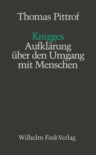 Knigges Aufklärung über den Umgang mit Menschen