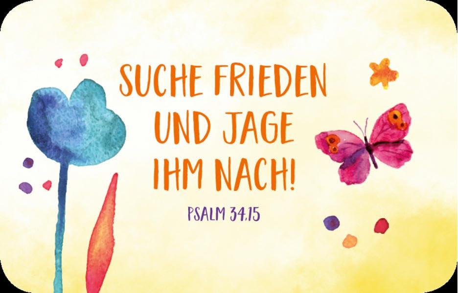 Jahreslosung 2019 - Magnet: Suche Frieden und jage ihm nach! Psalm 34,15