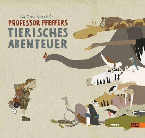 Professor Pfeffers tierisches Abenteuer: Ein Schau- und Suchbuch. Vierfarbiges Bilderbuch