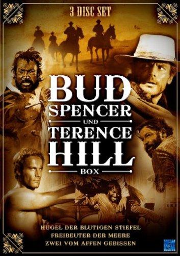 Bud Spencer & Terence Hill 3er Box (Hügel der blutigen Stiefel/Freibeuter der Meere/Zwei vom Affen gebissen) - (3 DVDs)