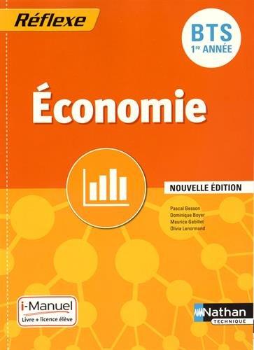 Economie BTS 1re année : i-manuel, livre + licence élève