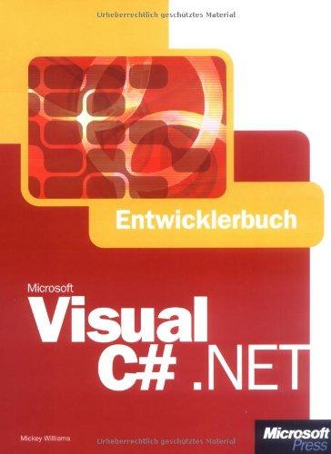 Microsoft Visual C# Entwicklerbuch.