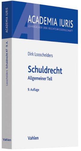 Schuldrecht: Allgemeiner Teil