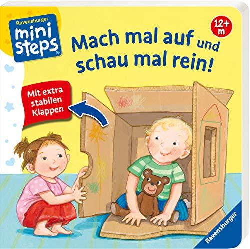 Mach mal auf und schau mal rein: Mit extrastabilen Klappen. Ab 12 Monaten (ministeps Bücher)