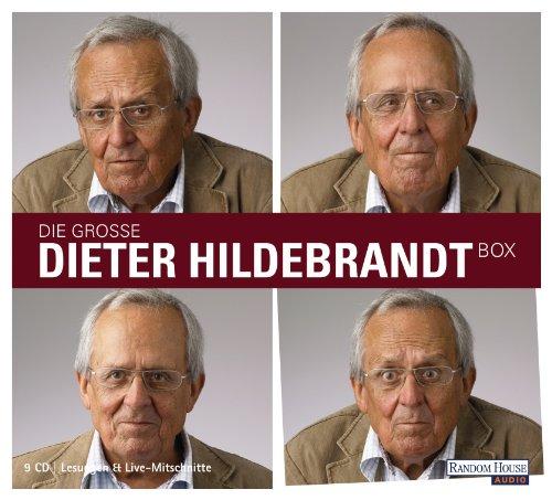 Die große Dieter Hildebrandt-Box: Mit "Nie wieder 80" / "Dieter Hildebrandt wirft ein" / "Ausgebucht" / "Ich musste immer lachen" / "Vater unser gleich nach der Werbung"