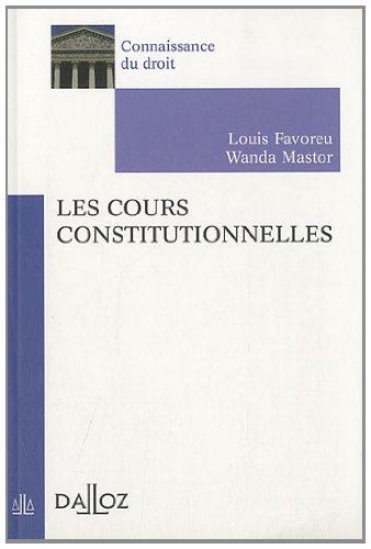 Les cours constitutionnelles