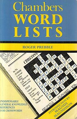 Chambers Word Lists