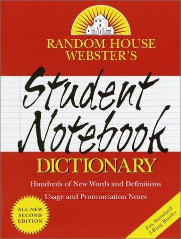 Random House Webster's Student Notebook Dictionary: Second Edition