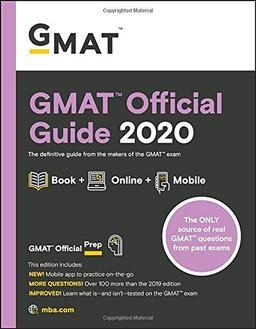 GMAT Official Guide 2020: Book + Online Question Bank