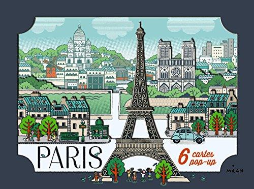 Paris : 6 cartes pop-up