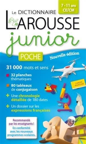 Dictionnaire Larousse junior poche, 7-11 ans, CE-CM