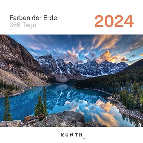 Farben der Erde 2024: KUNTH Abreißkalender 365 Tage